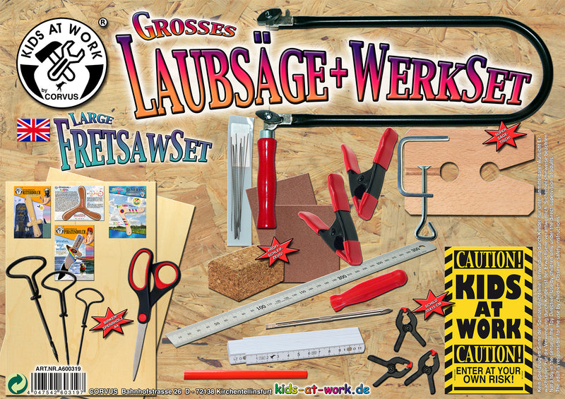 Laubsäge- und Werkset LX02
