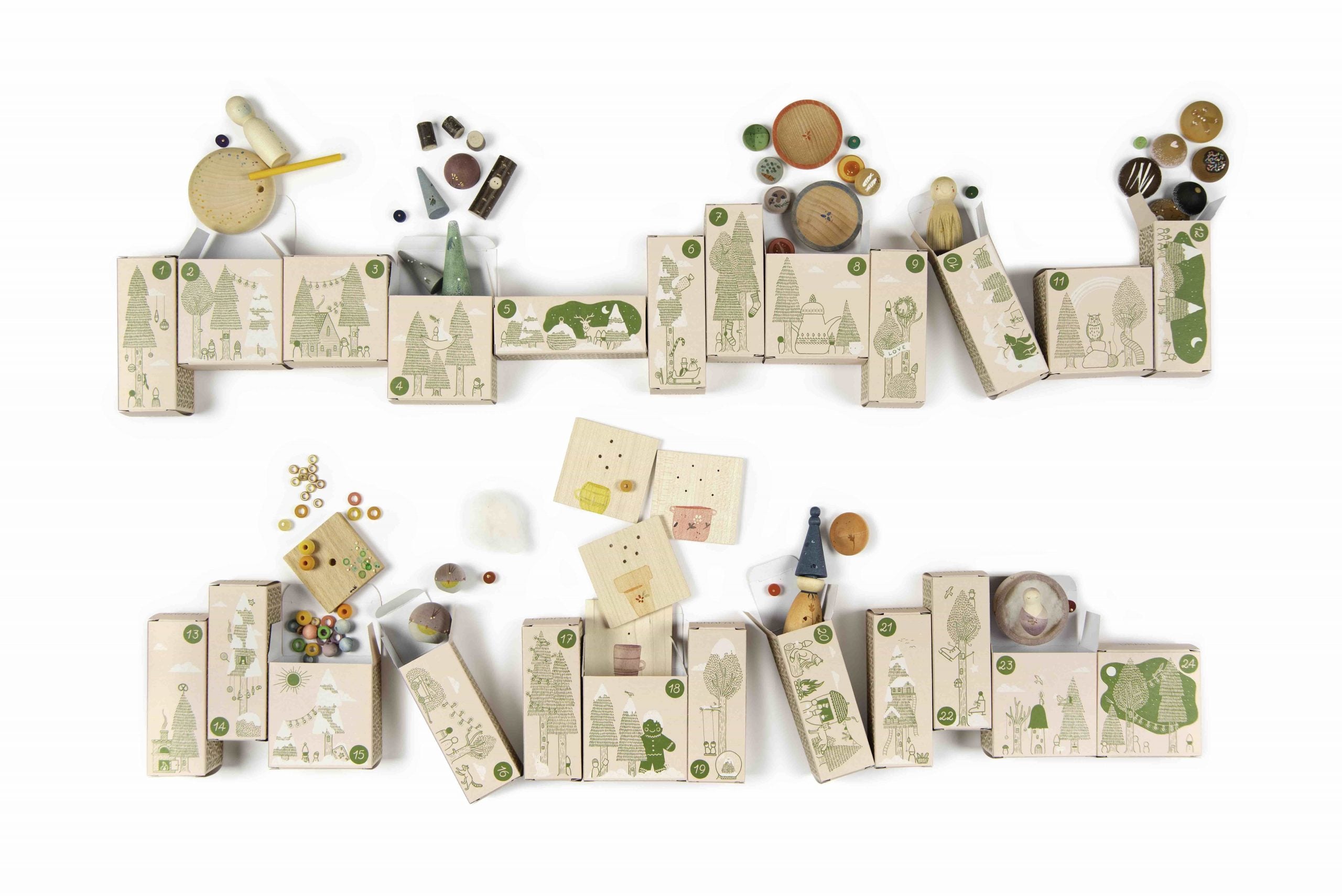 Open-ended Play Grapat Grapat Advent Calendar 2025 - Limited Edition