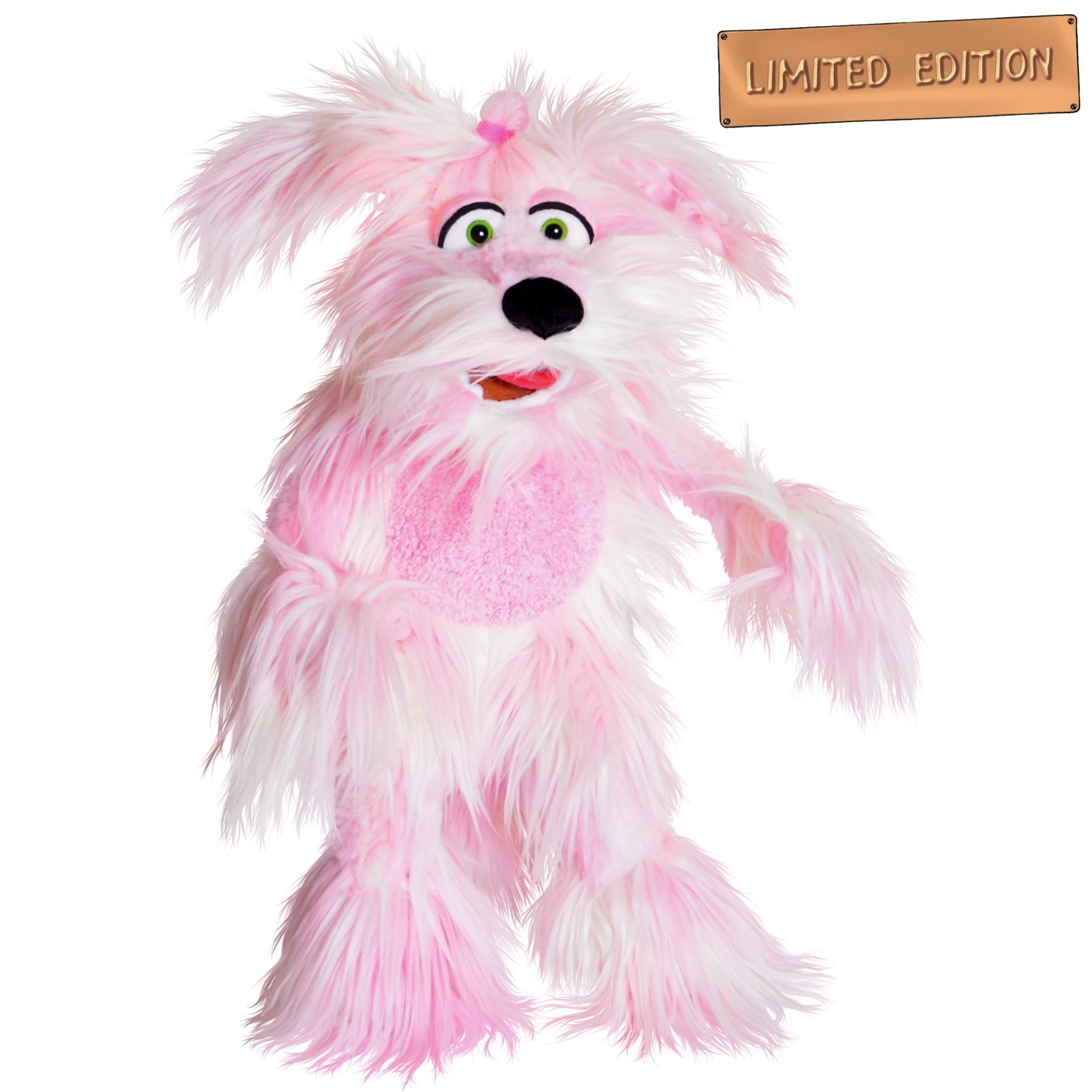 Handpuppe Andi Schnulze der Hund