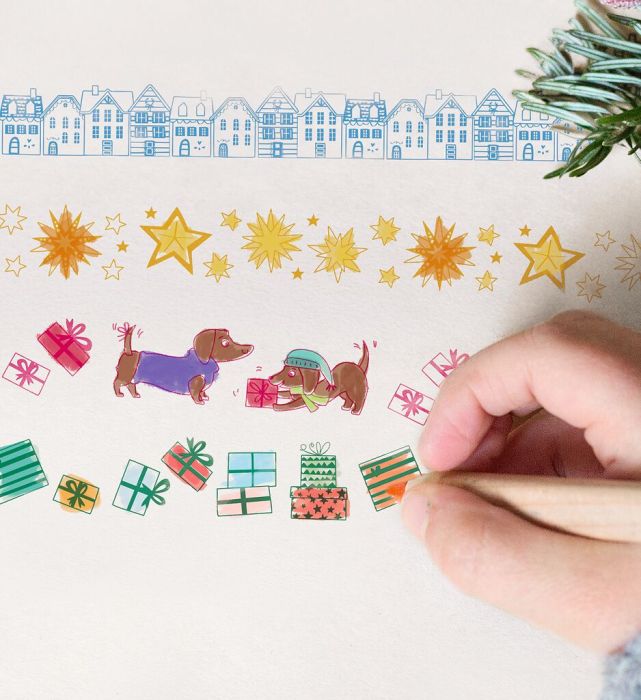 Sonstiges Moses Verlag Rollstempel Winterzauber