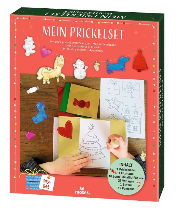 Sonstiges Moses Verlag Mein Prickel-Set Winterzauber