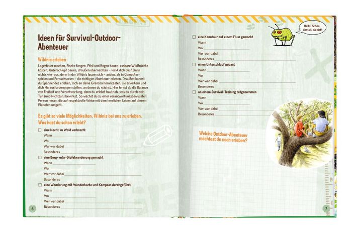 Sachbuch Moses Verlag Expedition Natur - Outdoor-Survival: Alles, was du zum Überleben in der Natur brauchst