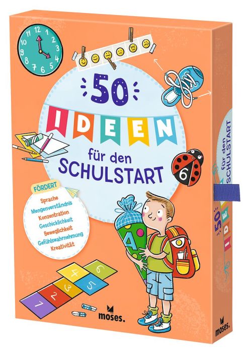 Moses 50 Karten / Pocket Quiz Moses Verlag 50 Ideen für den Schulstart