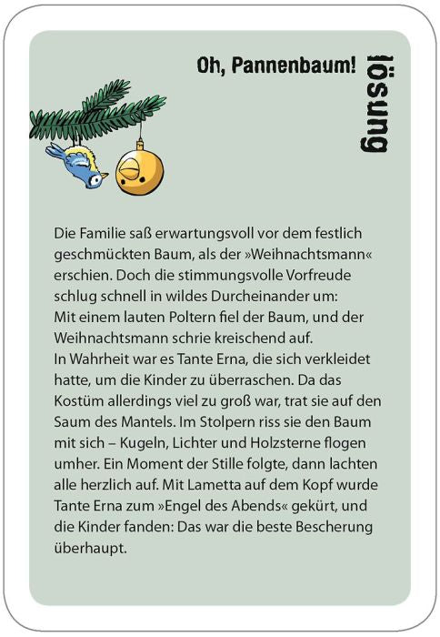 Moses 50 Karten / Pocket Quiz Moses Verlag black stories junior Oh Pannenbaum!