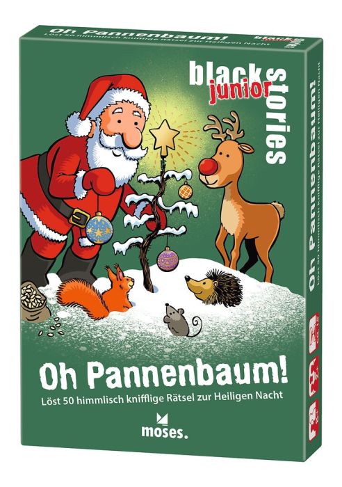 Moses 50 Karten / Pocket Quiz Moses Verlag black stories junior Oh Pannenbaum!