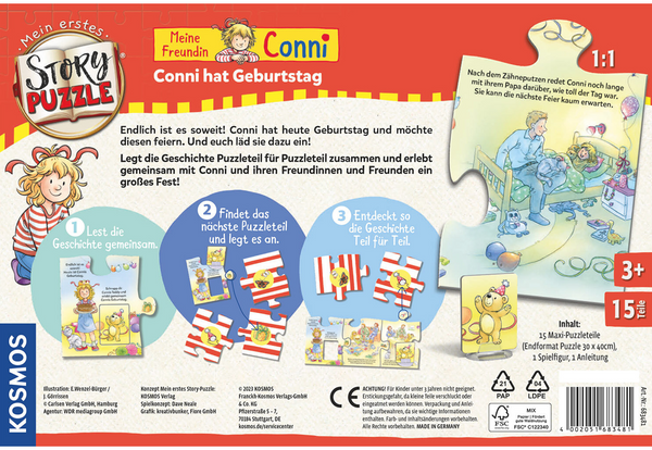Mein erstes Story-Puzzle: Conni hat Geburtstag