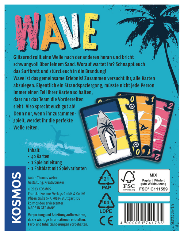 Kartenspiel Wave