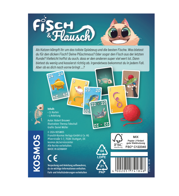 Kartenspiel Fisch & Flausch