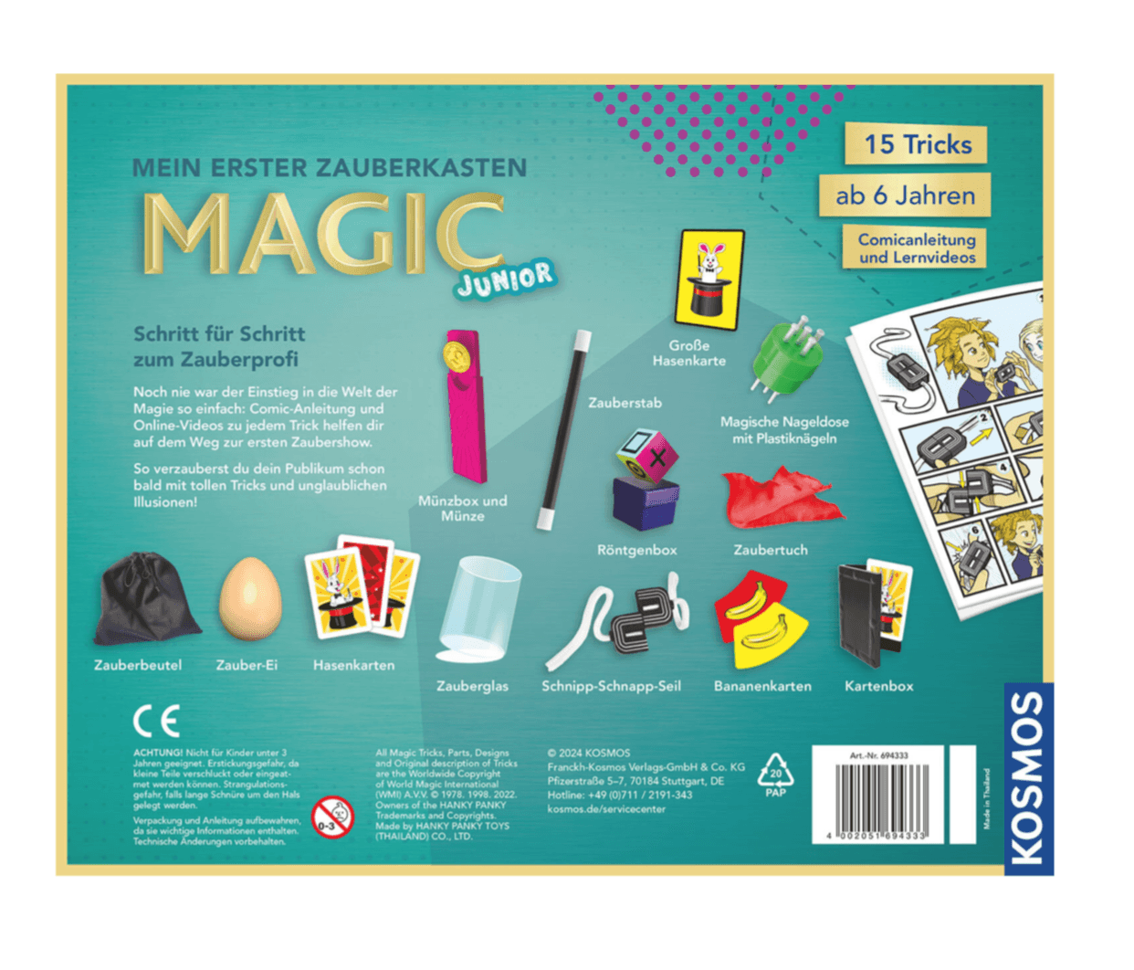 Mein erster Zauberkasten Magic Junior - WELTENTDECKER