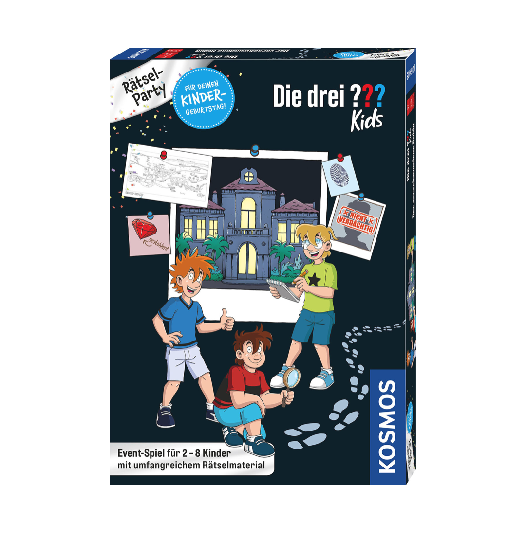 Rätsel-Party: Die drei ??? Kids - der verschwundene Rubin
