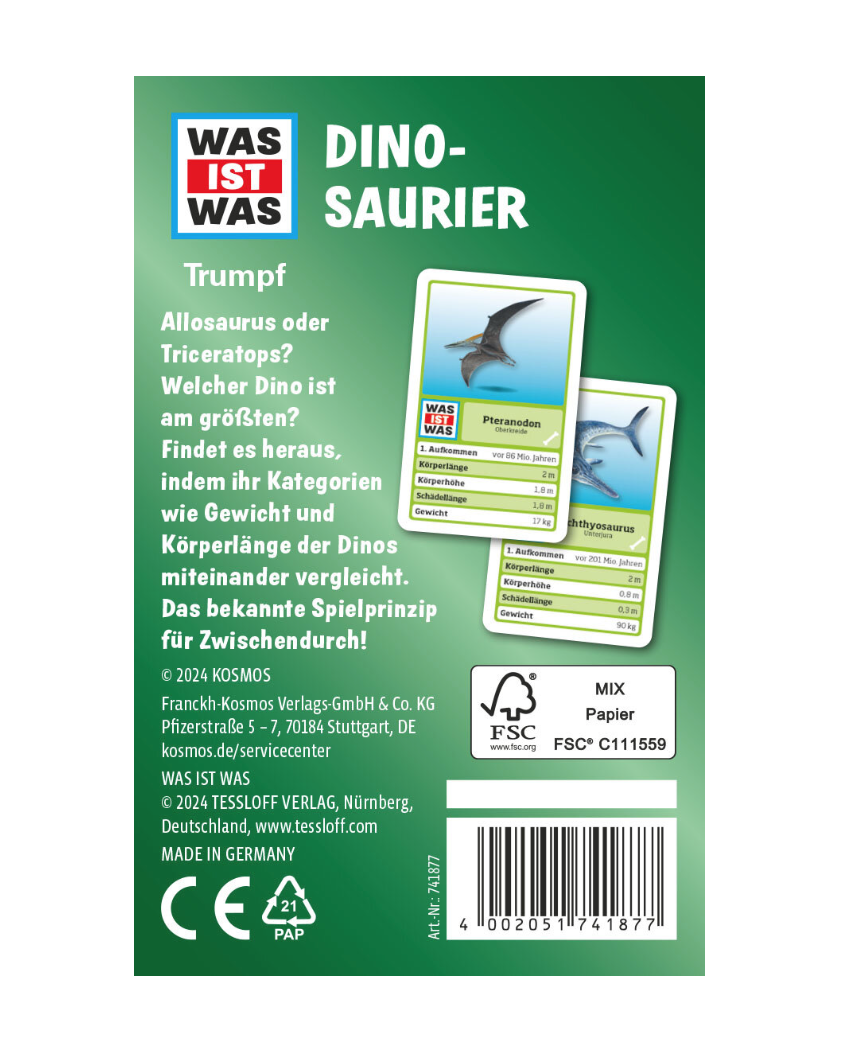 WAS IST WAS Trumpf Dinosaurier