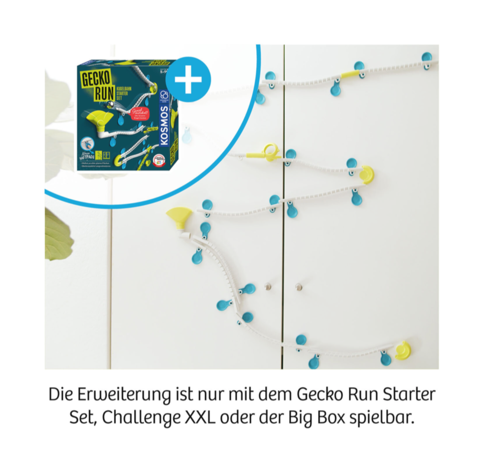 Kugelbahn KOSMOS Gecko Run - Action Starter - Erweiterung