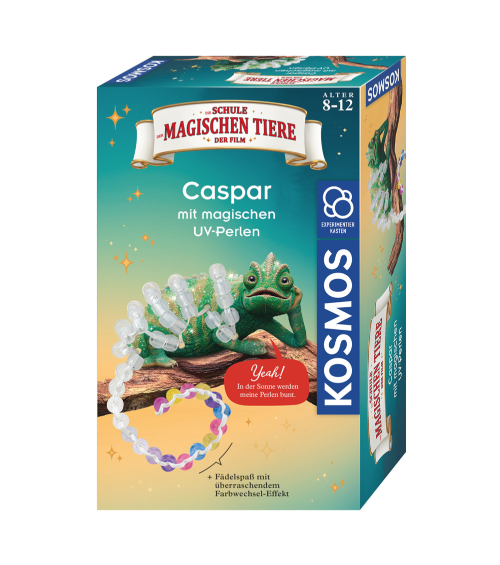 Chemie KOSMOS Schule der magischen Tiere - Der Film: Caspar mit magischen UV-Perlen