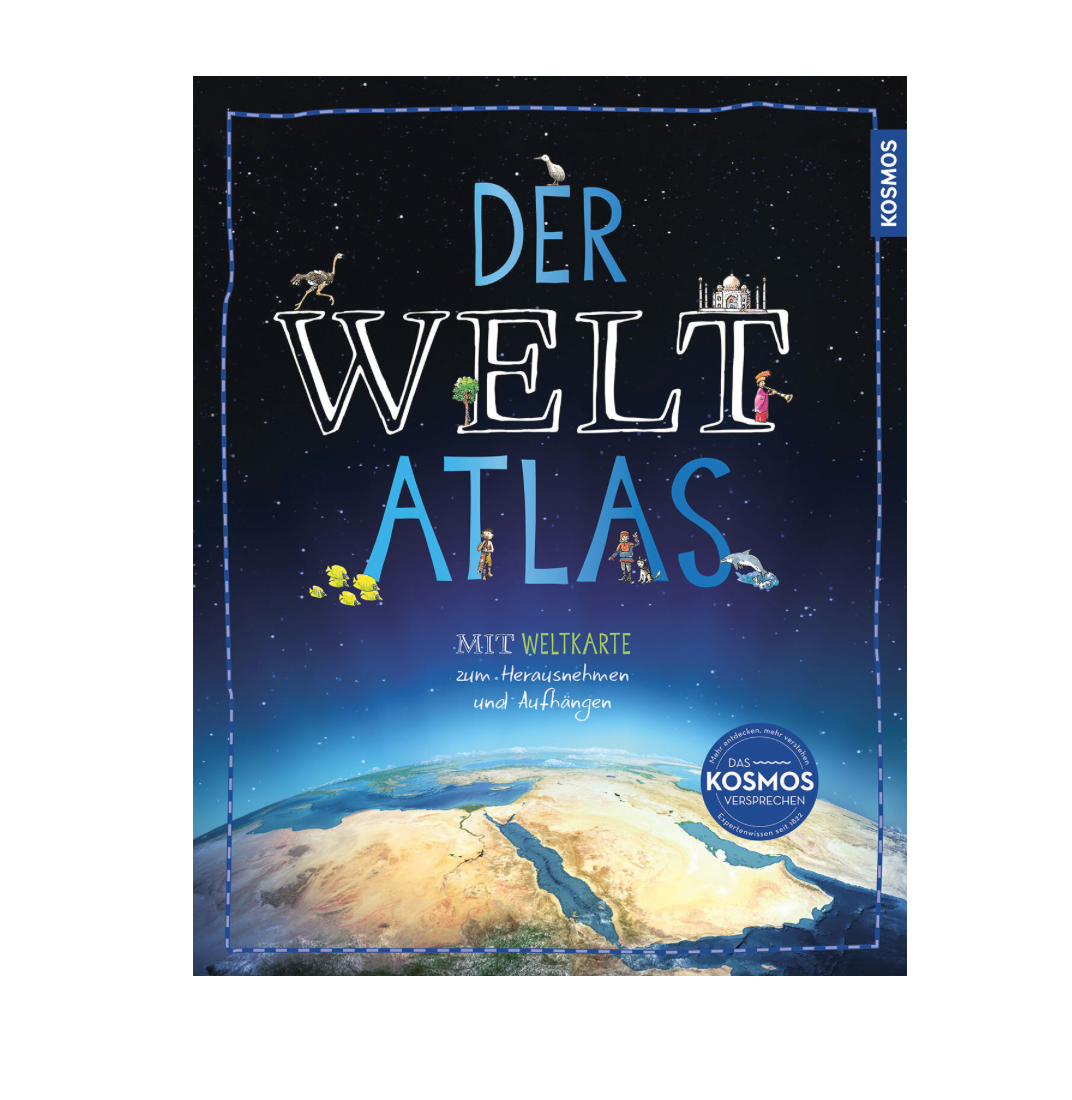 Nachziehen KOSMOS Der Weltatlas