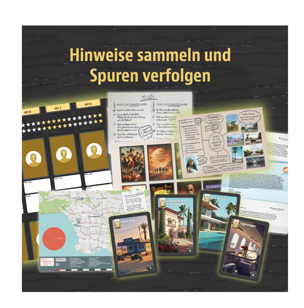 Rätselspiel KOSMOS Masters of crime - Hollywood