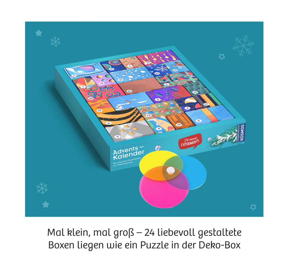 Adventskalender KOSMOS Adventskalender - Die schönsten Experimente zur Weihnachtszeit