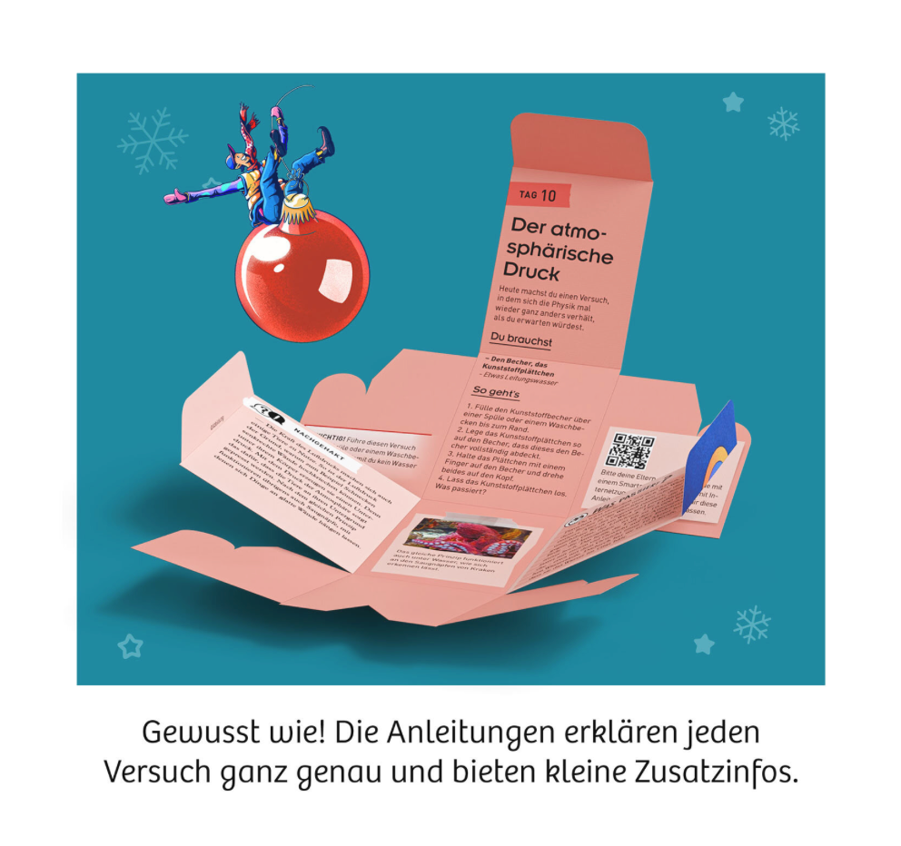 Adventskalender KOSMOS Adventskalender - Die schönsten Experimente zur Weihnachtszeit