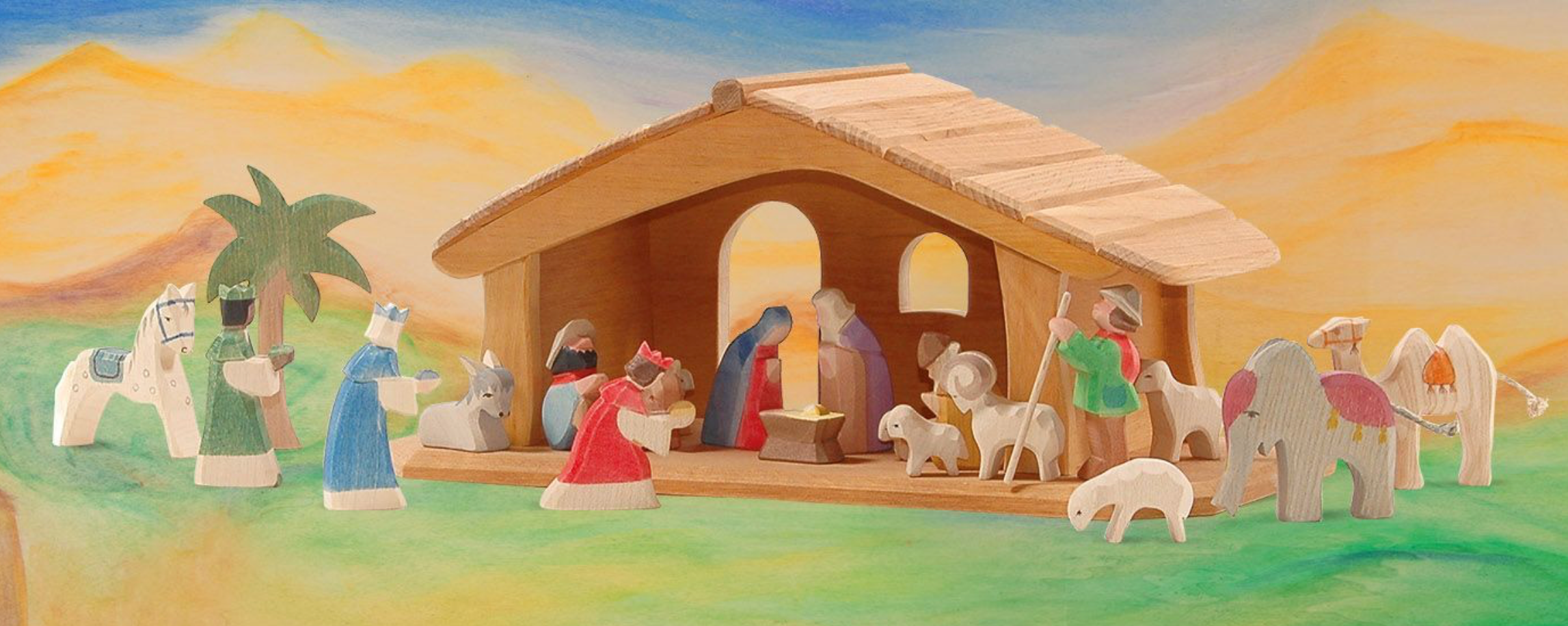 WELTENTDECKER Weihnachtskrippe Miniaturen - Bundle