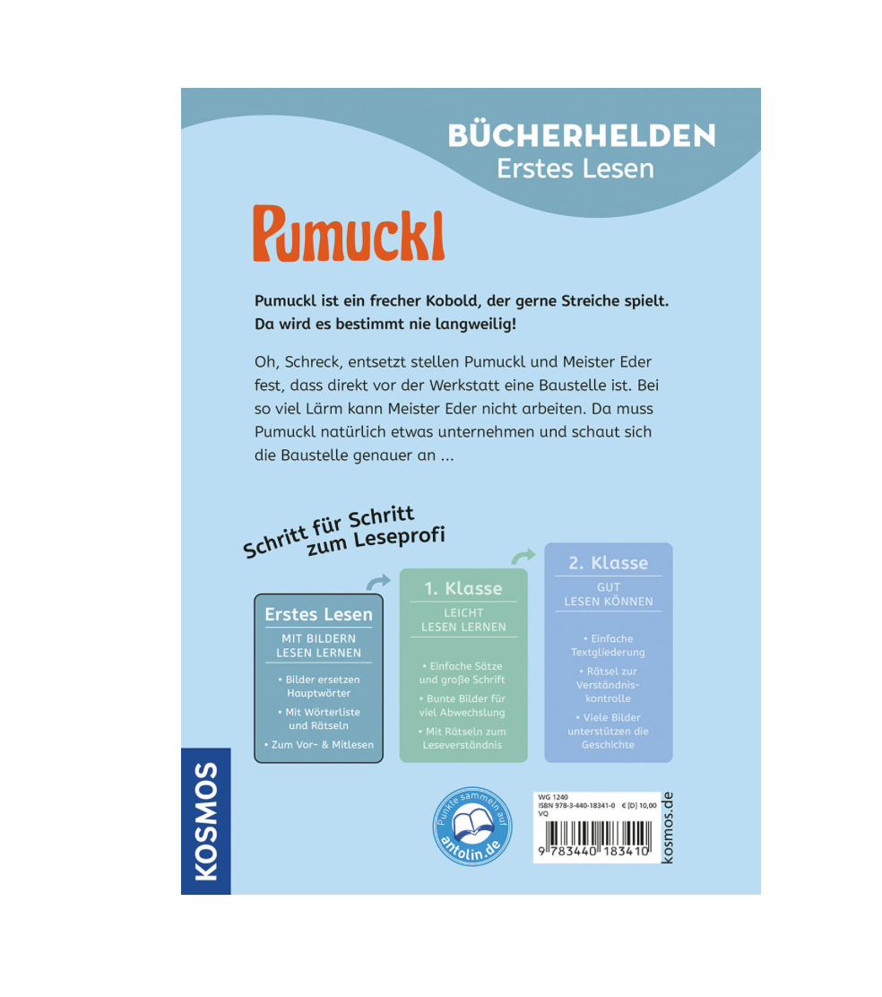 Buch KOSMOS Pumuckl ⎮ Bücherhelden Erstes Lesen | Pumuckl auf der Baustelle