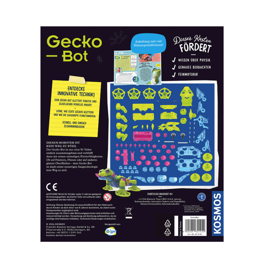 Roboter KOSMOS Gecko-Bot