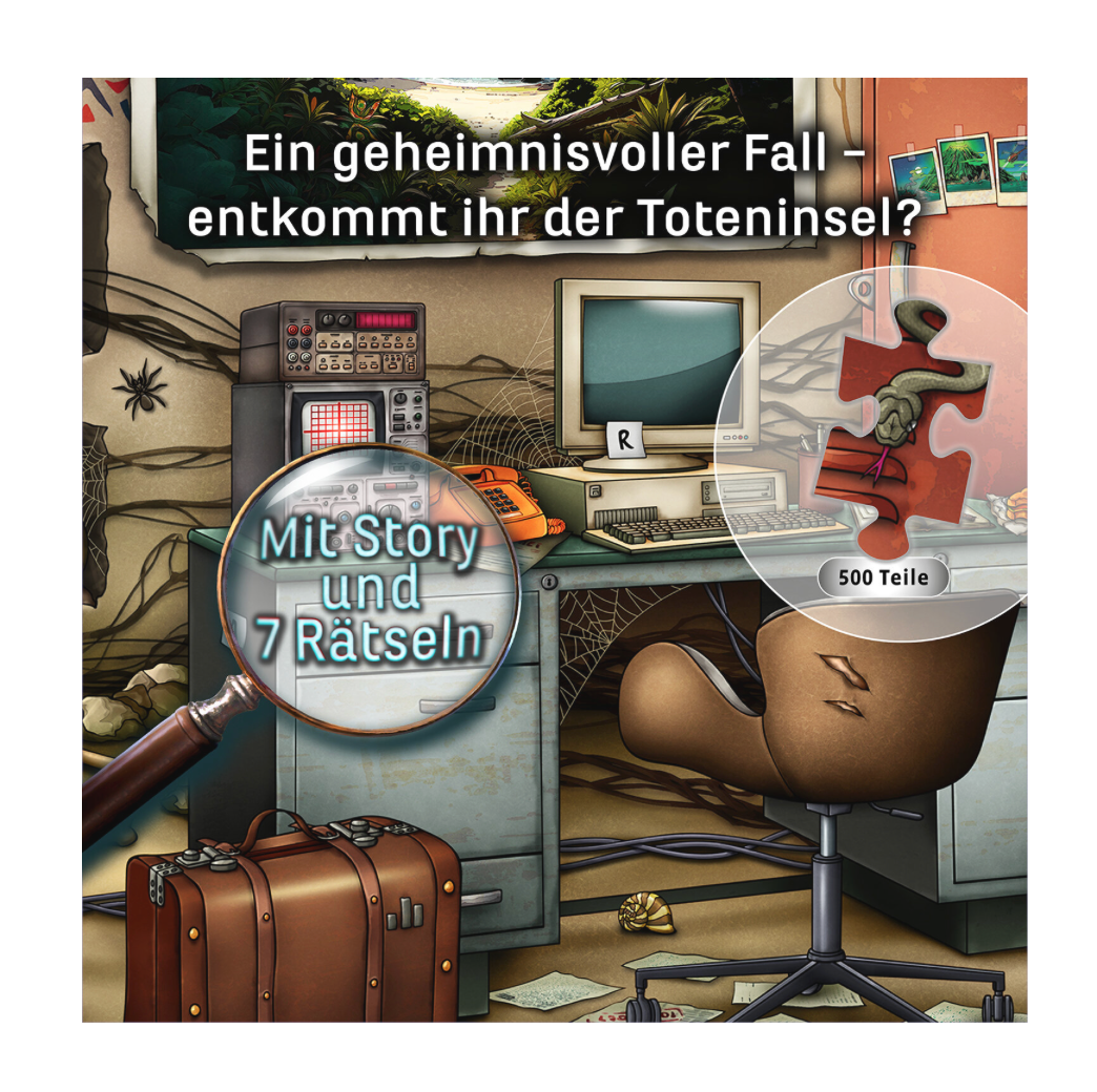Rätselspiel KOSMOS EXIT - Das Puzzle: Die drei ???: Toteninsel