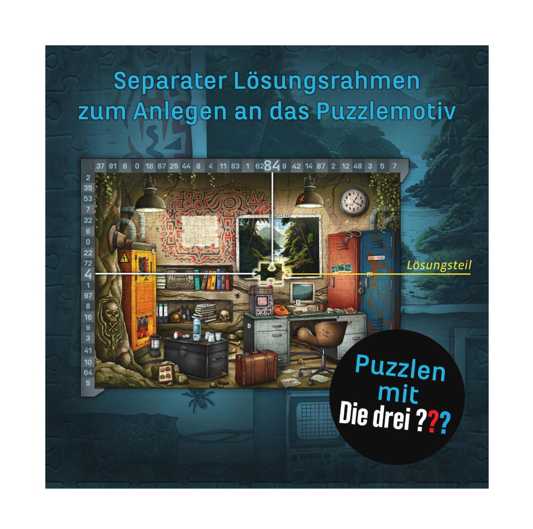 Rätselspiel KOSMOS EXIT - Das Puzzle: Die drei ???: Toteninsel