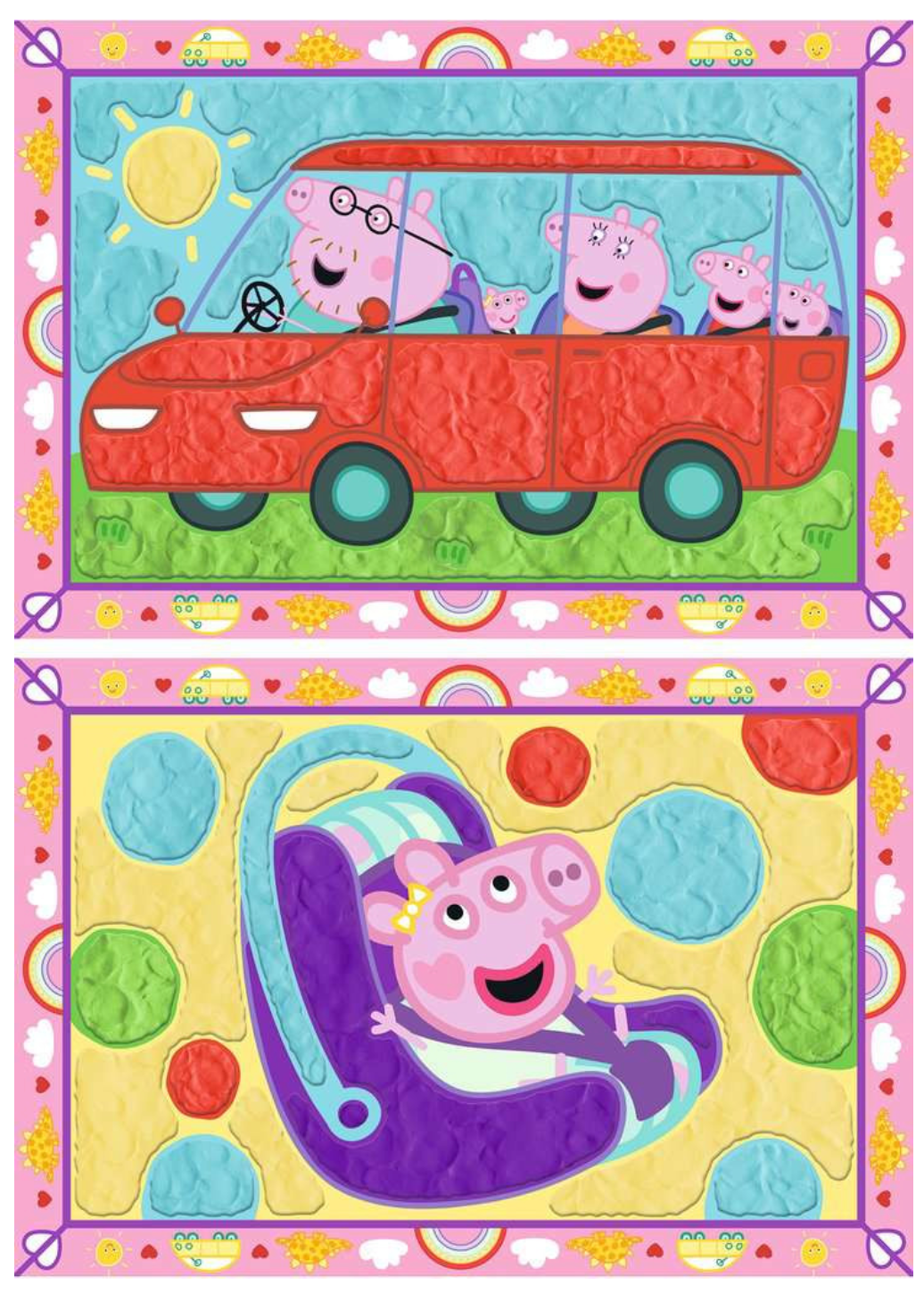My First CreArt, Kneten nach Zahlen Peppa Wutz - Baby Evie