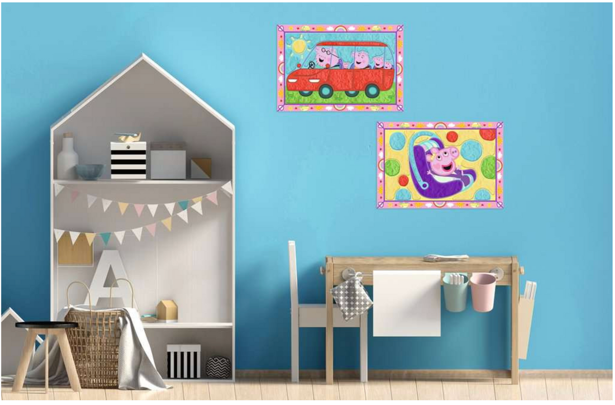 My First CreArt, Kneten nach Zahlen Peppa Wutz - Baby Evie