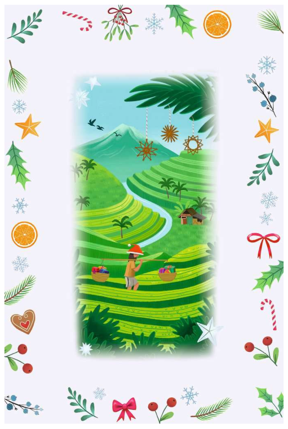 Puzzle-Adventskalender 24x 56 Teile - Christmas around the World