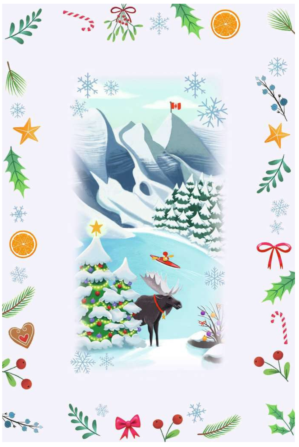 Puzzle-Adventskalender 24x 56 Teile - Christmas around the World