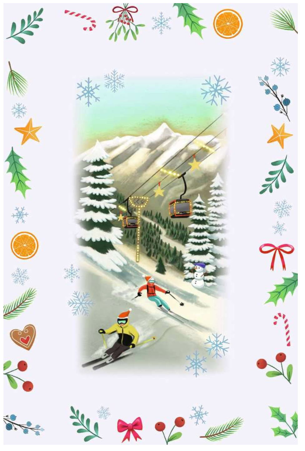 Puzzle-Adventskalender 24x 56 Teile - Christmas around the World