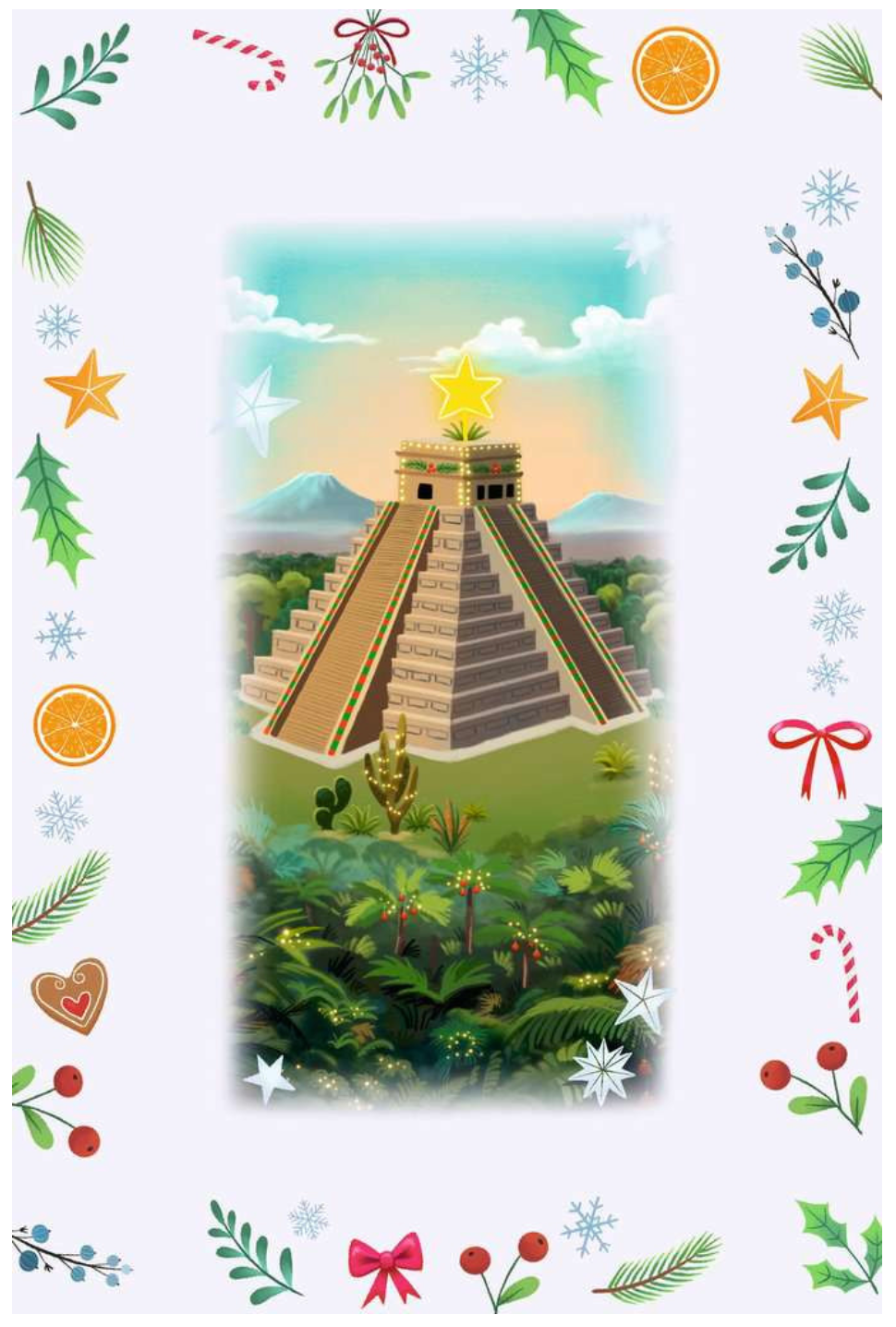 Puzzle-Adventskalender 24x 56 Teile - Christmas around the World
