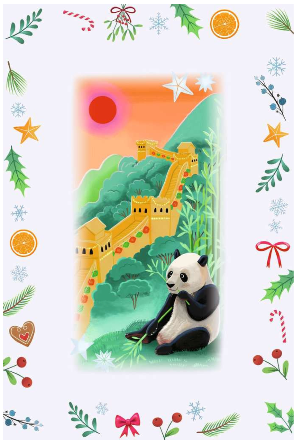 Puzzle-Adventskalender 24x 56 Teile - Christmas around the World