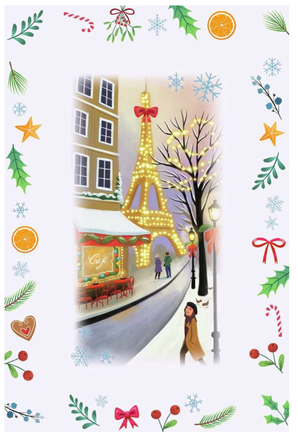 Puzzle-Adventskalender 24x 56 Teile - Christmas around the World
