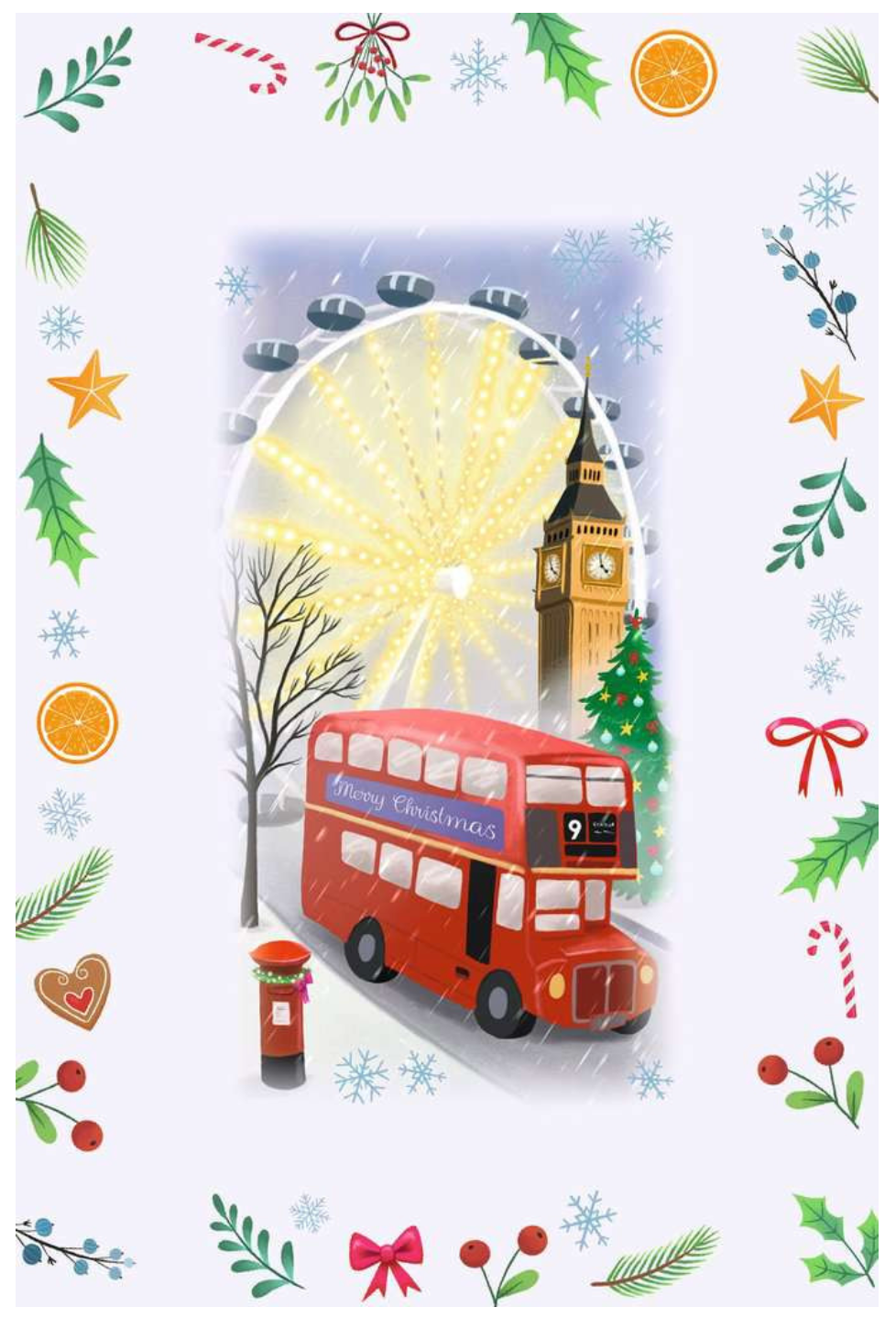 Puzzle-Adventskalender 24x 56 Teile - Christmas around the World