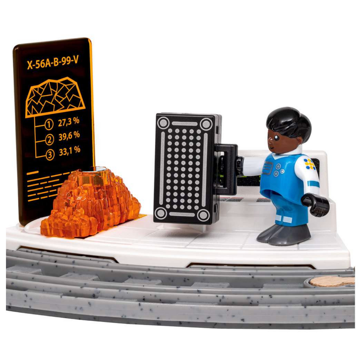BRIO World Weltraumforschungs-Set - Holzeisenbahnset