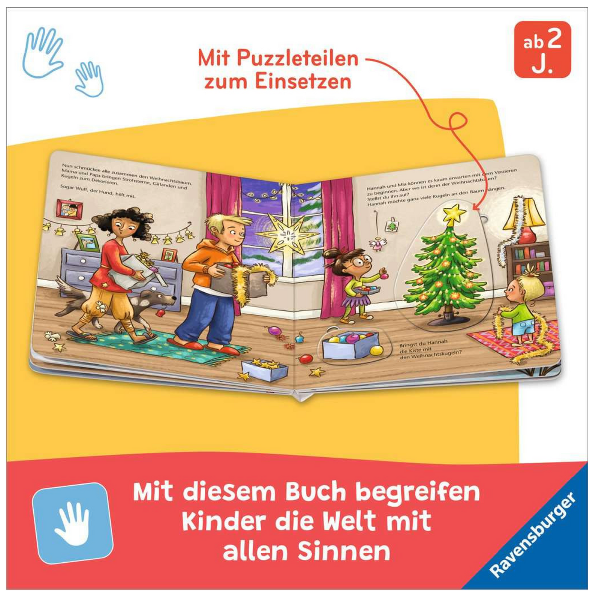 Mein großes Puzzle-Spielbuch - Weihnachten