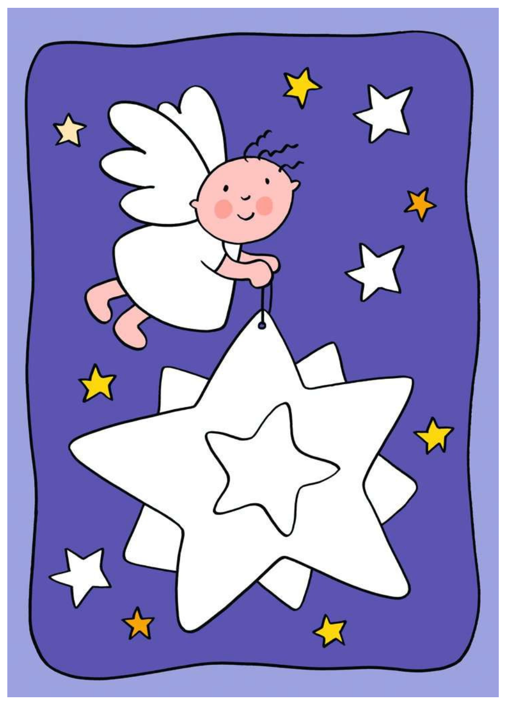 Mein erstes Weihnachts-Malbuch