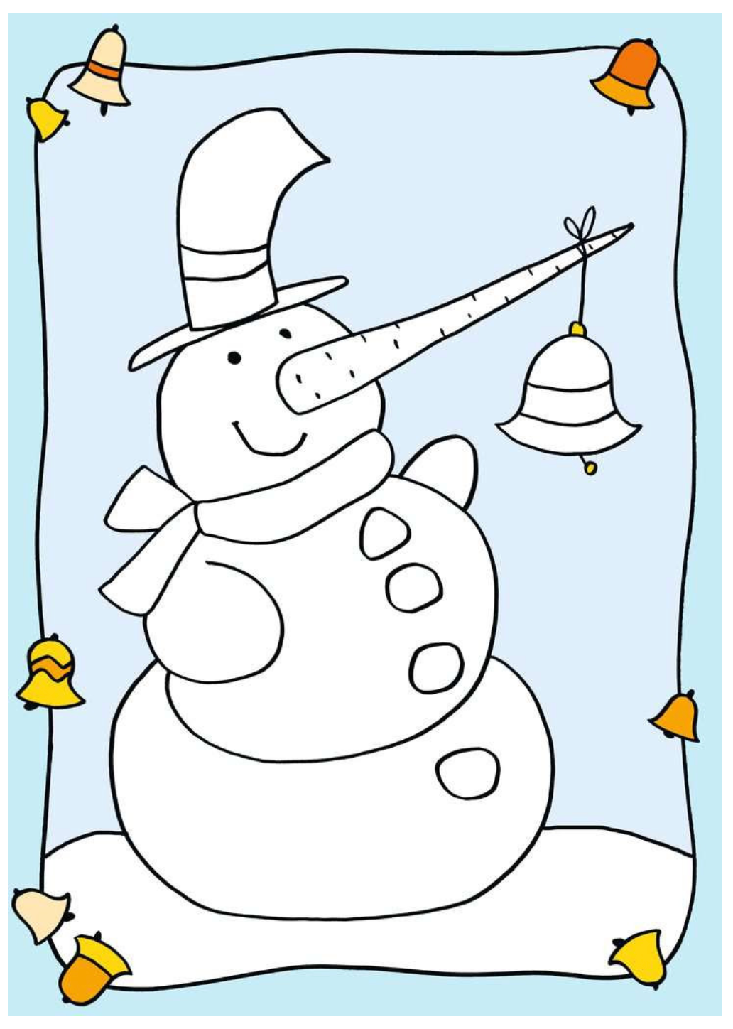 Mein erstes Weihnachts-Malbuch