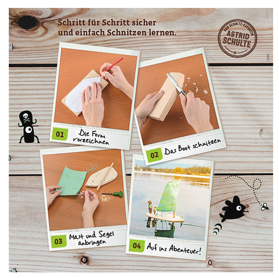 Schnitzen Komplett-Set