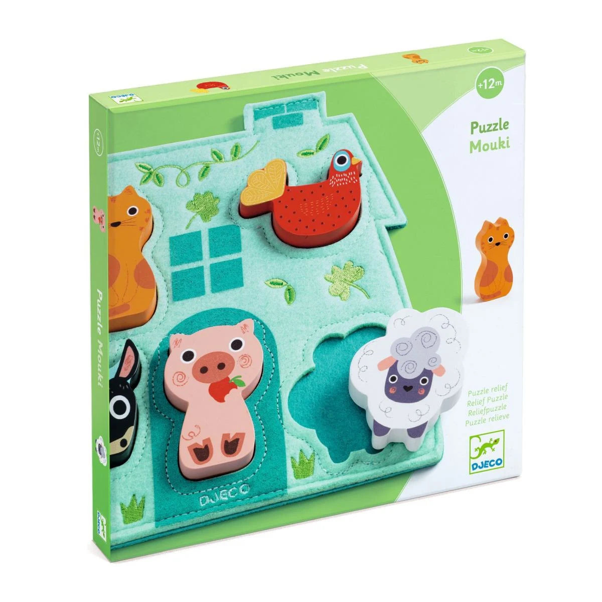 Puzzle DJECO Relief Puzzle: Mouki