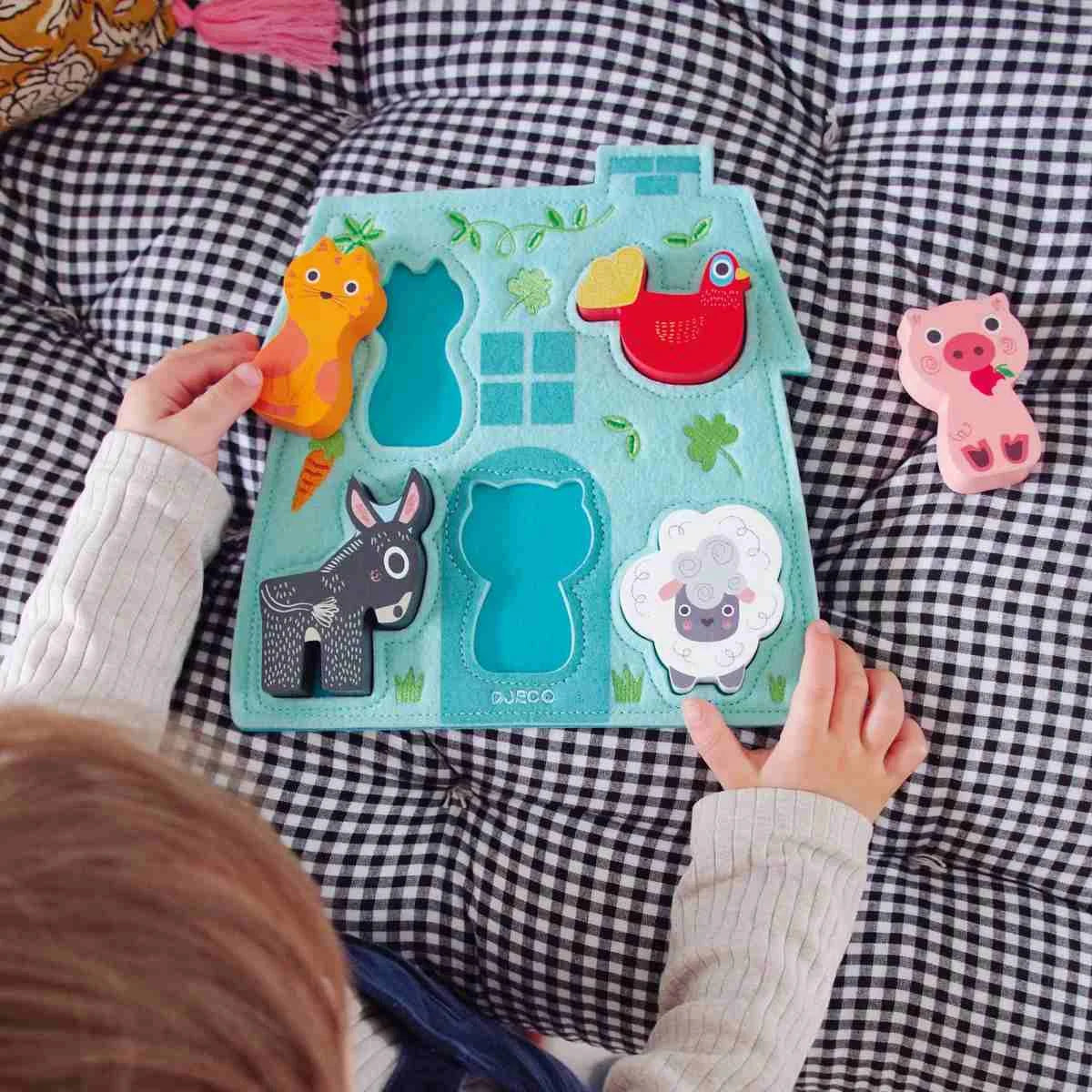 Puzzle DJECO Relief Puzzle: Mouki