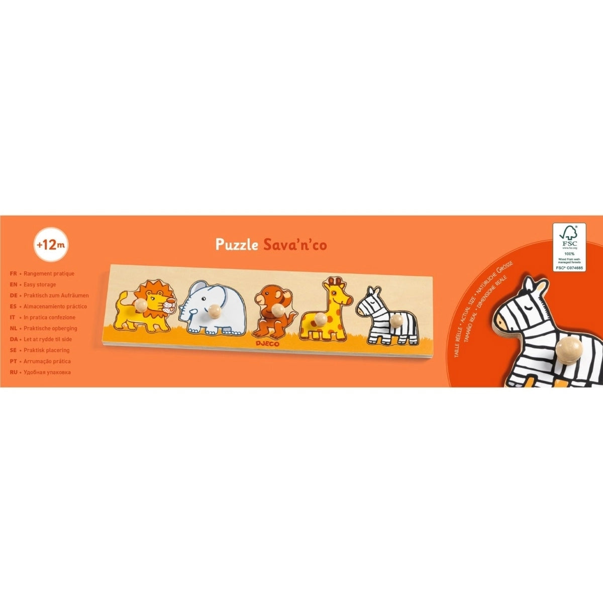 Steckpuzzle Savanna