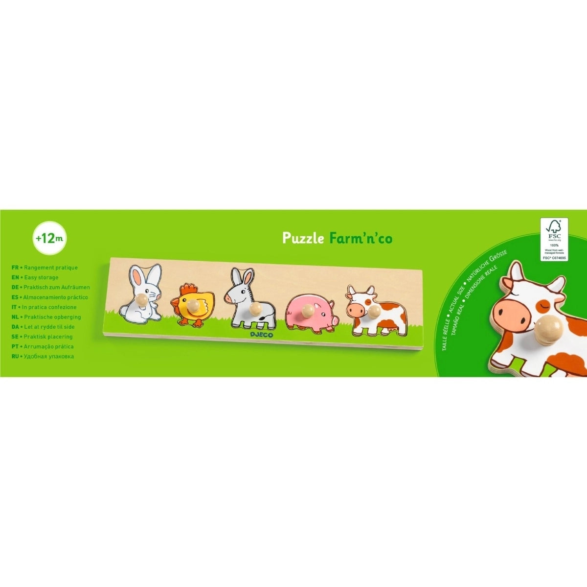 Holzpuzzle: Farm'n'co