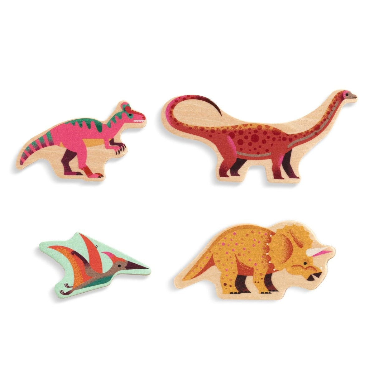 Holzpuzzle: Dino