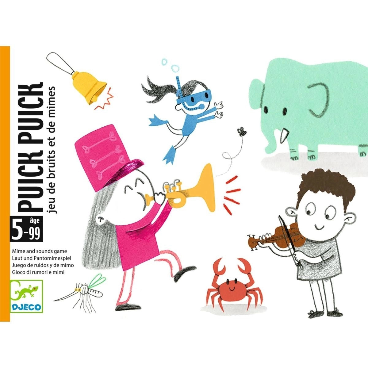 Spiel DJECO Kartenspiele: Puick Puick