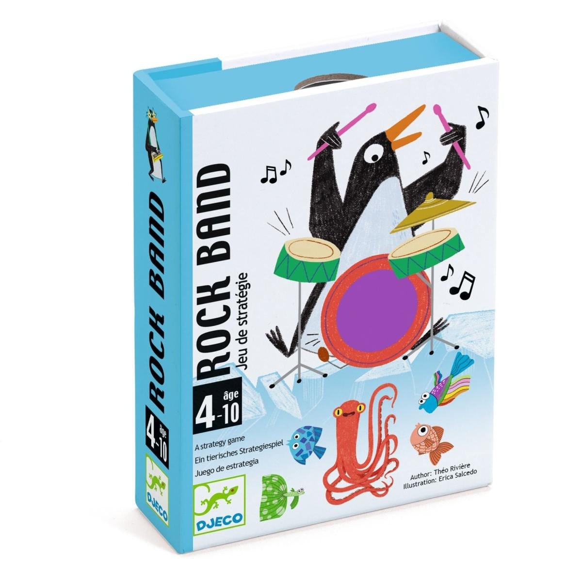Spiel DJECO Kartenspiele: Rock Band
