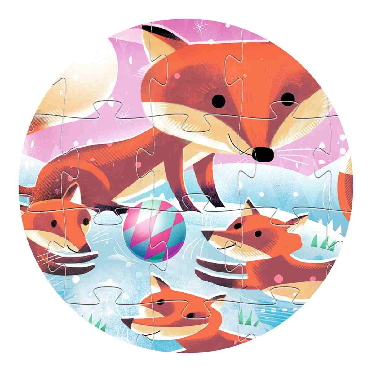 Formen Puzzle: Fuchs - 24 Teile