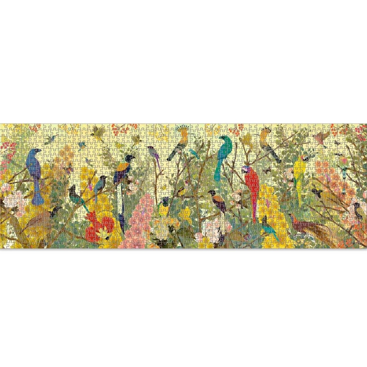 DJECO Puzzle Gallery: Friedliche Vögel - 1000 Teile