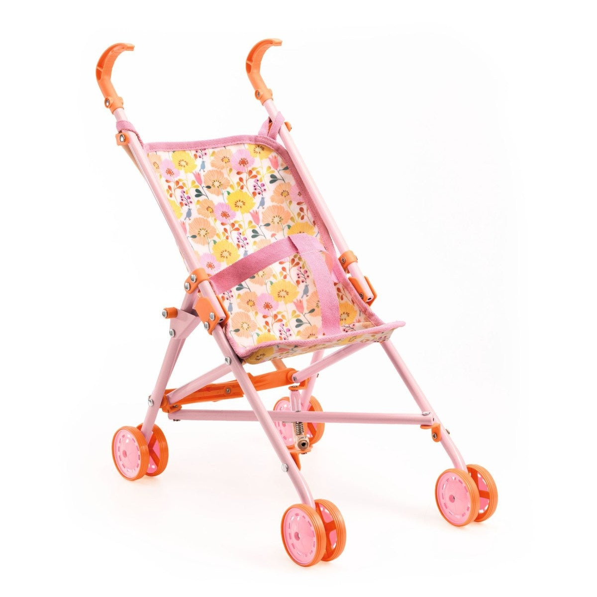 POMEA Puppenbuggy Flowers - 54 cm